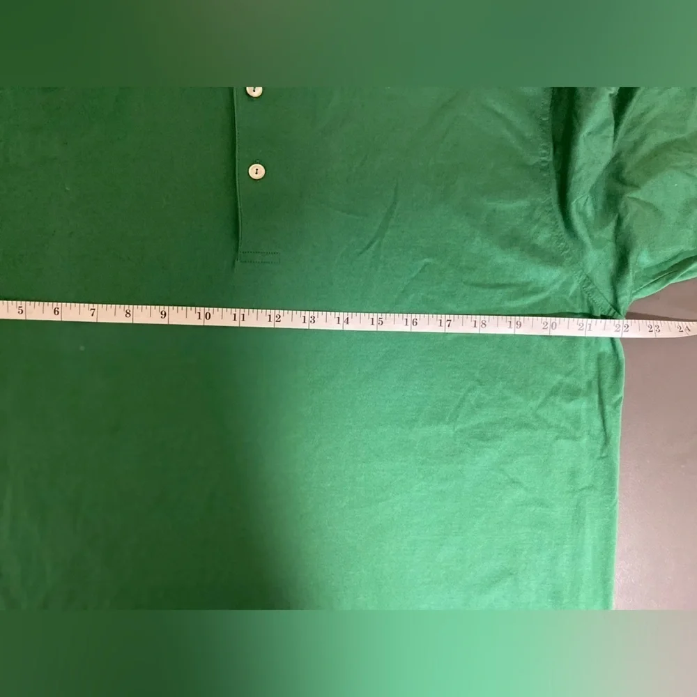 PETER MILLAR Men’s Green Polo Shirt 100% Cotton Size M - Picture 6 of 10